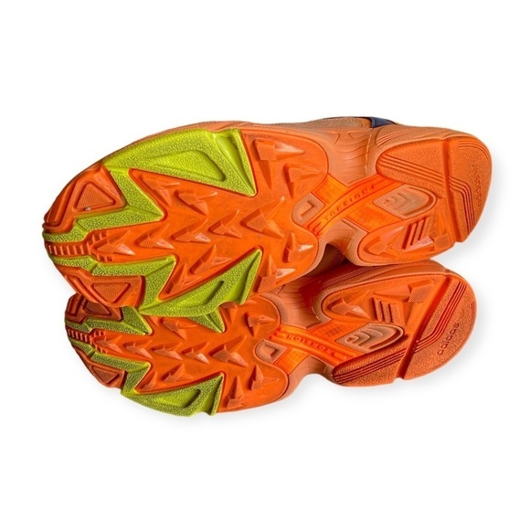 ADIDAS Originals Yung-1 YUNG SERIES Suede/Nylon Orange Yellow Blue Men Size 8 - Picture 5 of 11